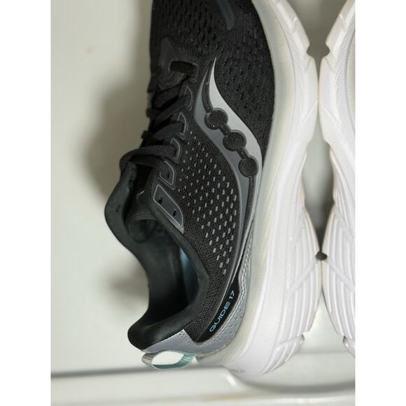 Saucony Guide 17 Women’s Running Shoes Size 9 W Black Gray PWRRUN – Excellent - Picture 11 of 16